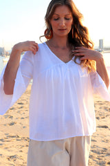 Bridgerton Top in White