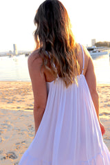 Oasis Dress in White