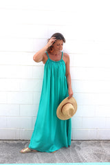 Mariah Maxi Dress In Summer Green