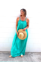 Mariah Maxi Dress In Summer Green