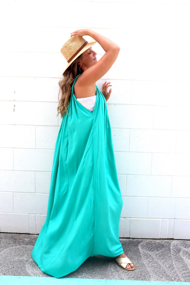 Mariah Maxi Dress In Summer Green