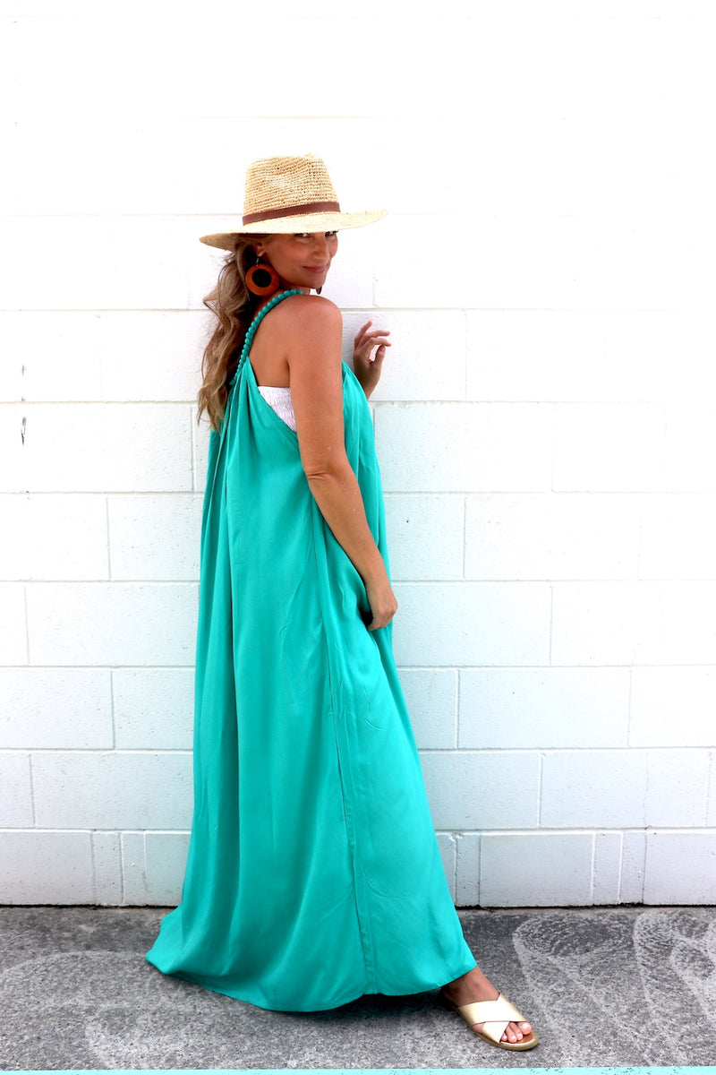 Mariah Maxi Dress In Summer Green