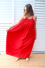 Mariah Maxi Dress In Red