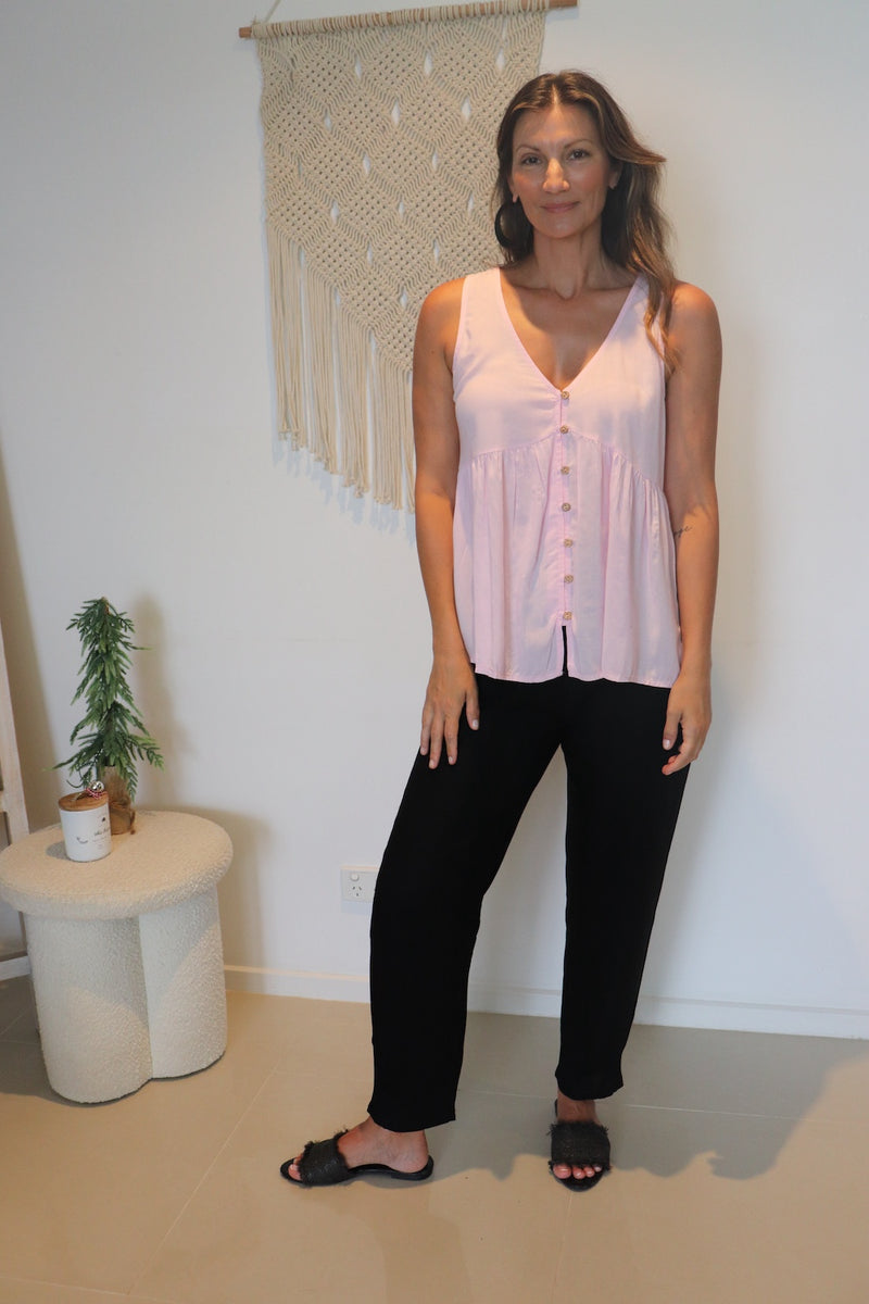 Airlie Beach Top in Pink