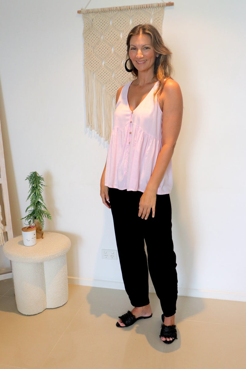 Airlie Beach Top in Pink