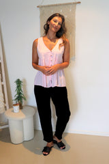 Airlie Beach Top in Pink