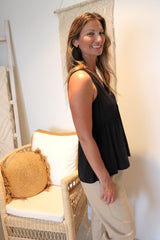 Airlie Beach Top in Black