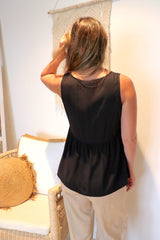 Airlie Beach Top in Black