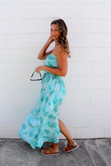 Daytripper Tube Maxi Dress In Mint Leaf