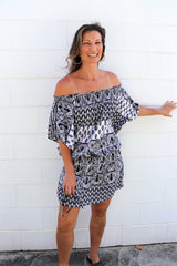 Holiday Dreaming Short Beach Dress/Top In Venice