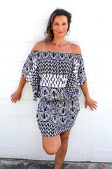 Holiday Dreaming Short Beach Dress/Top In Venice