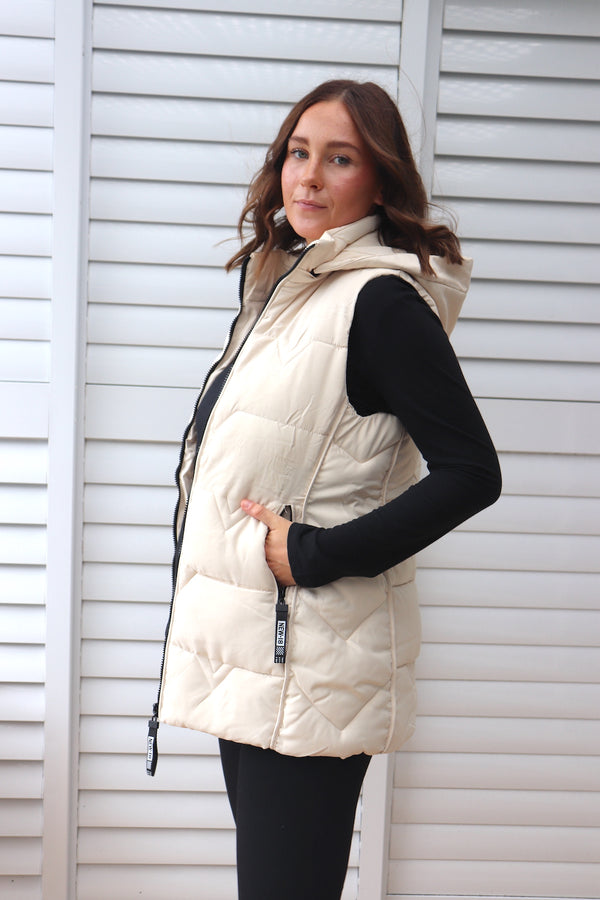 Ice Cream Puffer Vest