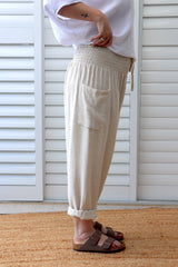 Dream Pant in LUX Cotton Linen Look