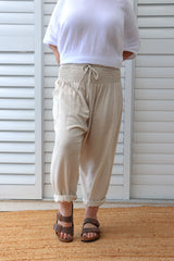 Dream Pant in LUX Cotton Linen Look