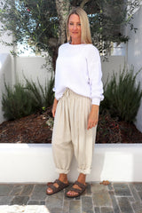 Dream Pant in LUX Cotton Linen Look