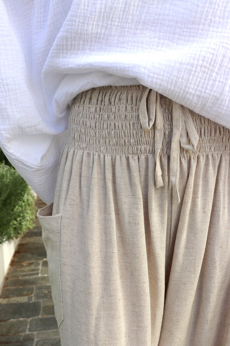 Dream Pant in LUX Cotton Linen Look