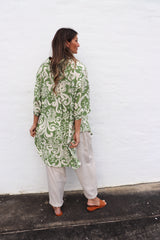 Sahara Pant & Shirt Set in Sage