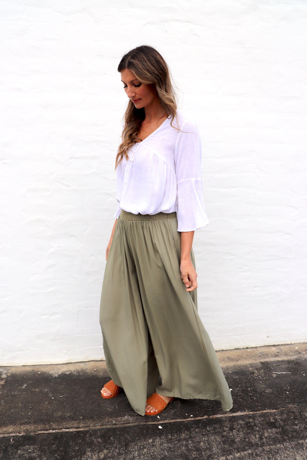 Willow Pant in Khaki