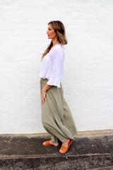 Willow Pant in Khaki