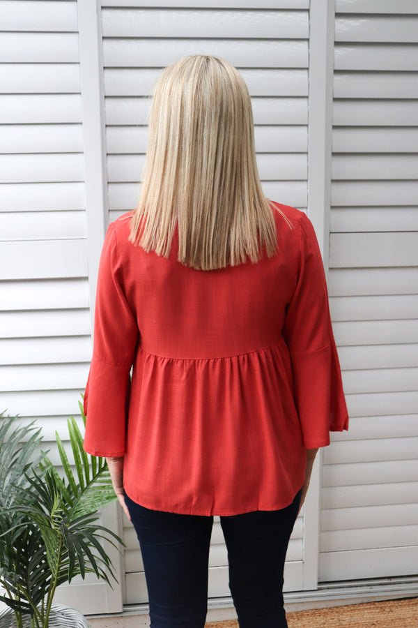 Bridgerton Top in Rust