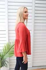 Bridgerton Top in Rust