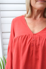 Bridgerton Top in Rust