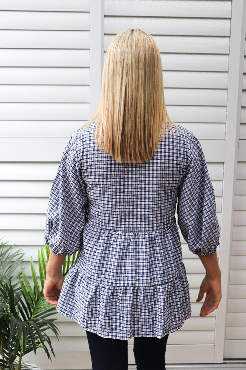 Heartland Shirt in Navy Checks