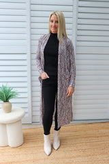 Travel Cardi in Leopard