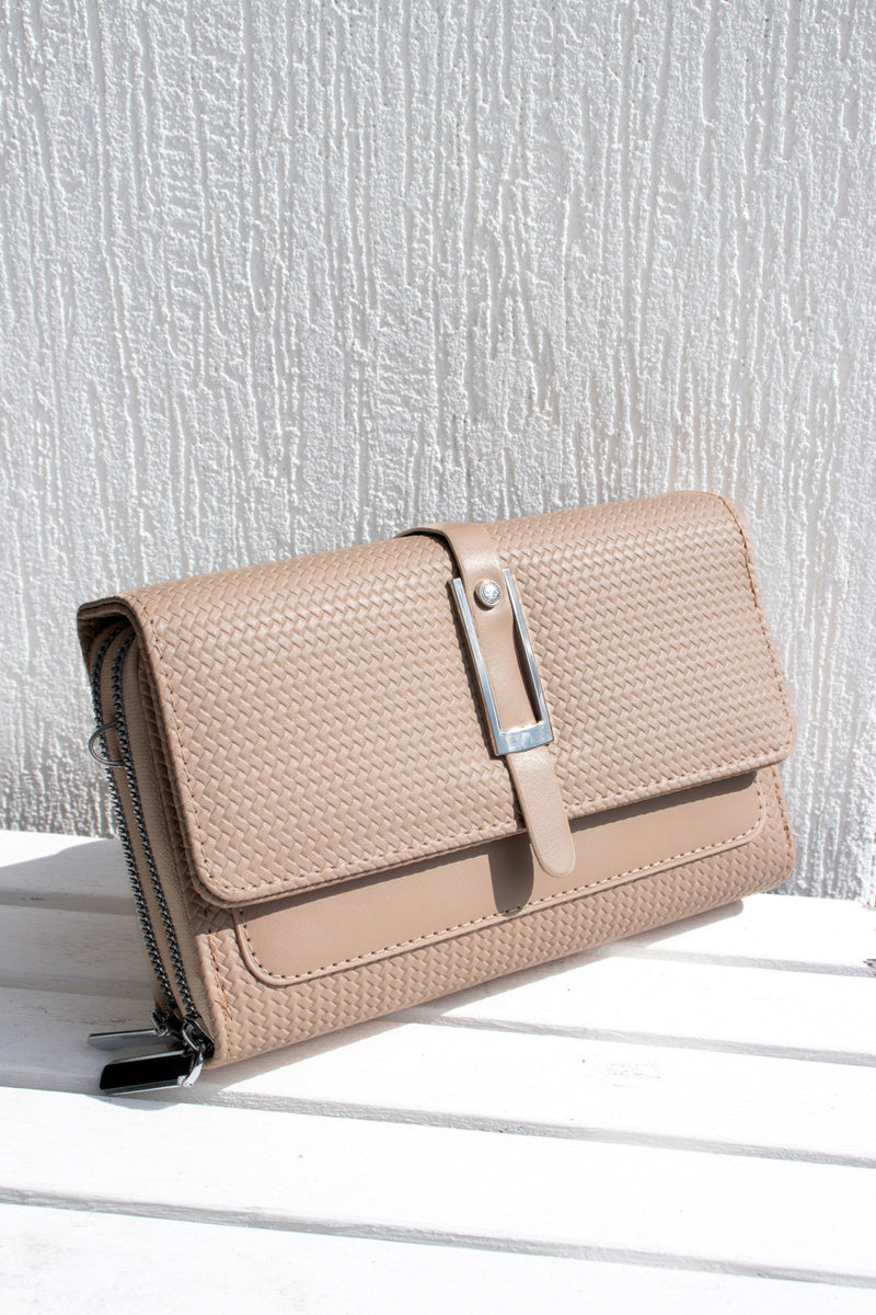 Lani Crossbody Bag in Sand