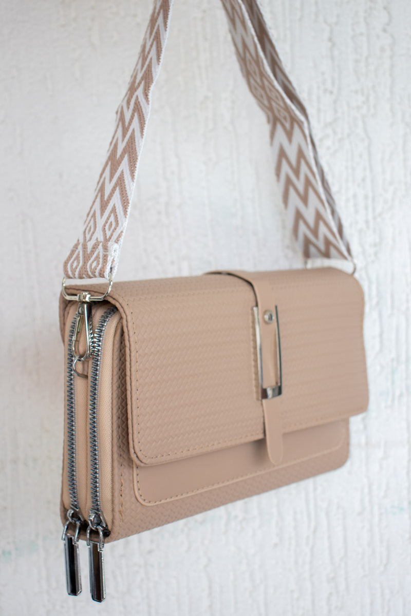 Lani Crossbody Bag in Sand