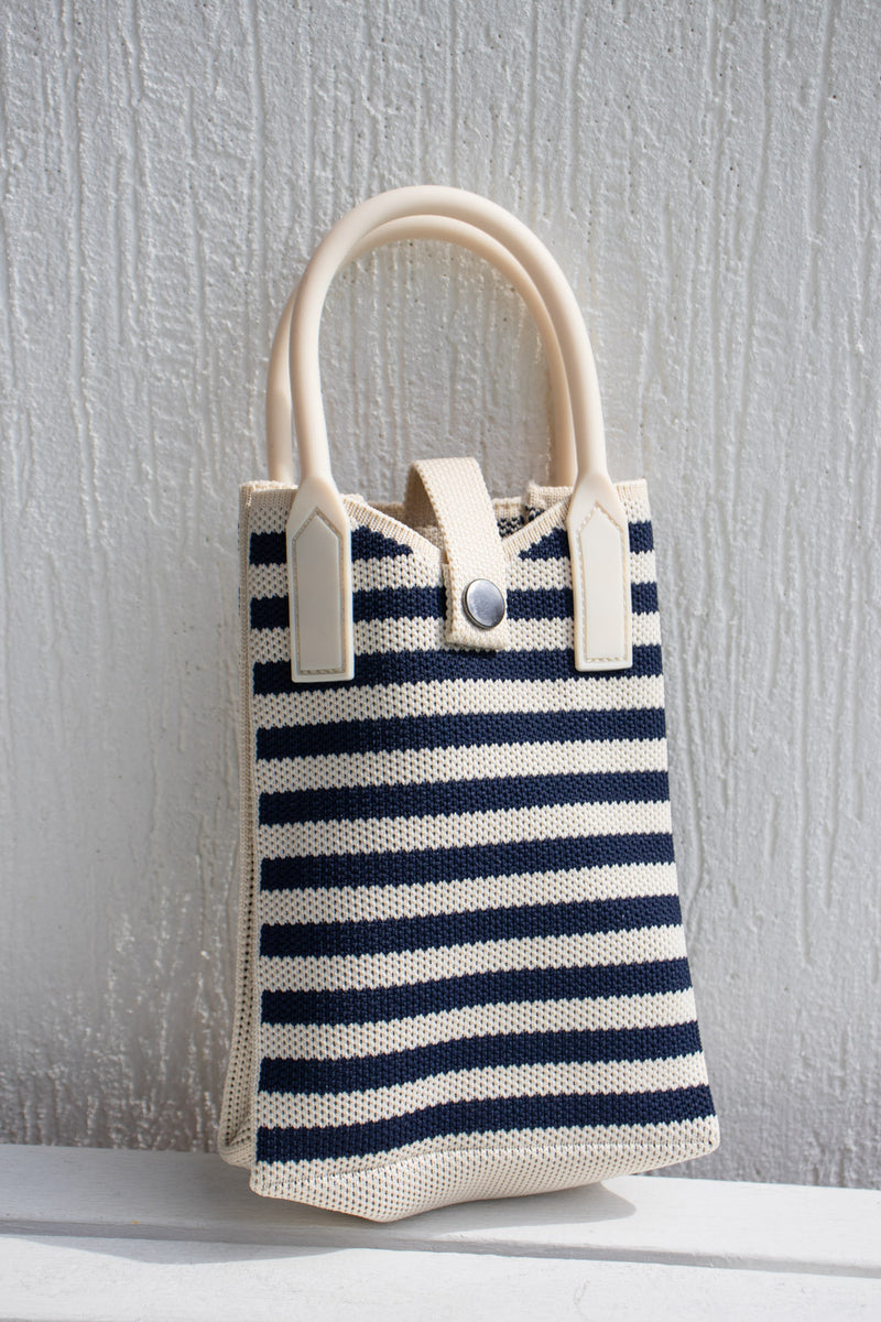 Mykonos Striped Mini Crossbody Bag