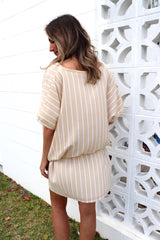 Ultimate Short Beach Dress In Nautica Sand